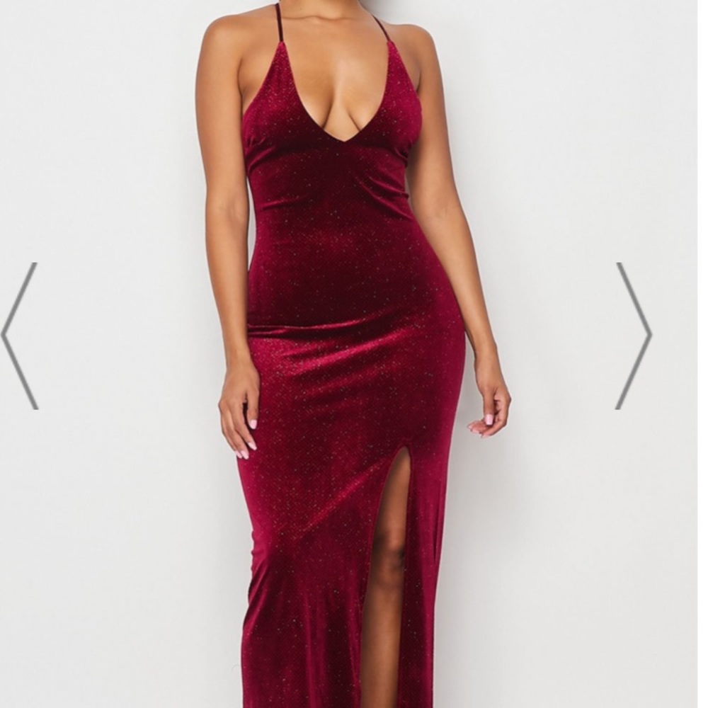 TeezeMe Velvet Dress